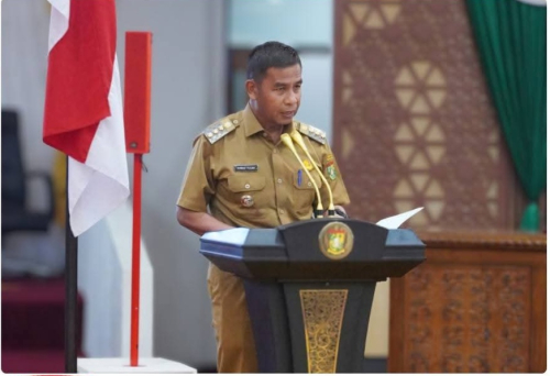 Bupati Kampar Ahmad Yuzar Sampaikan LKPJ 2025