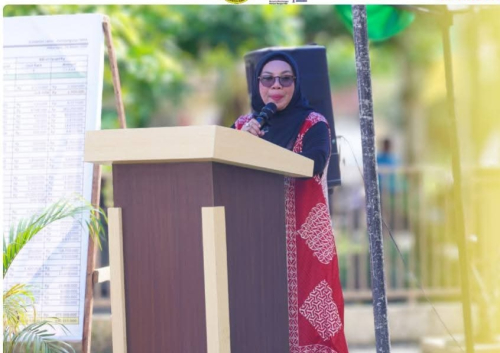 Wabup Misharti Paparkan Program Kampar Cerdas saat Resmikan YPSN