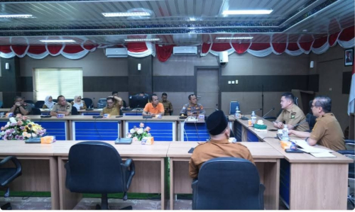 Bupati Kampar Pimpin Rapat Persiapan Hardiknas 2026