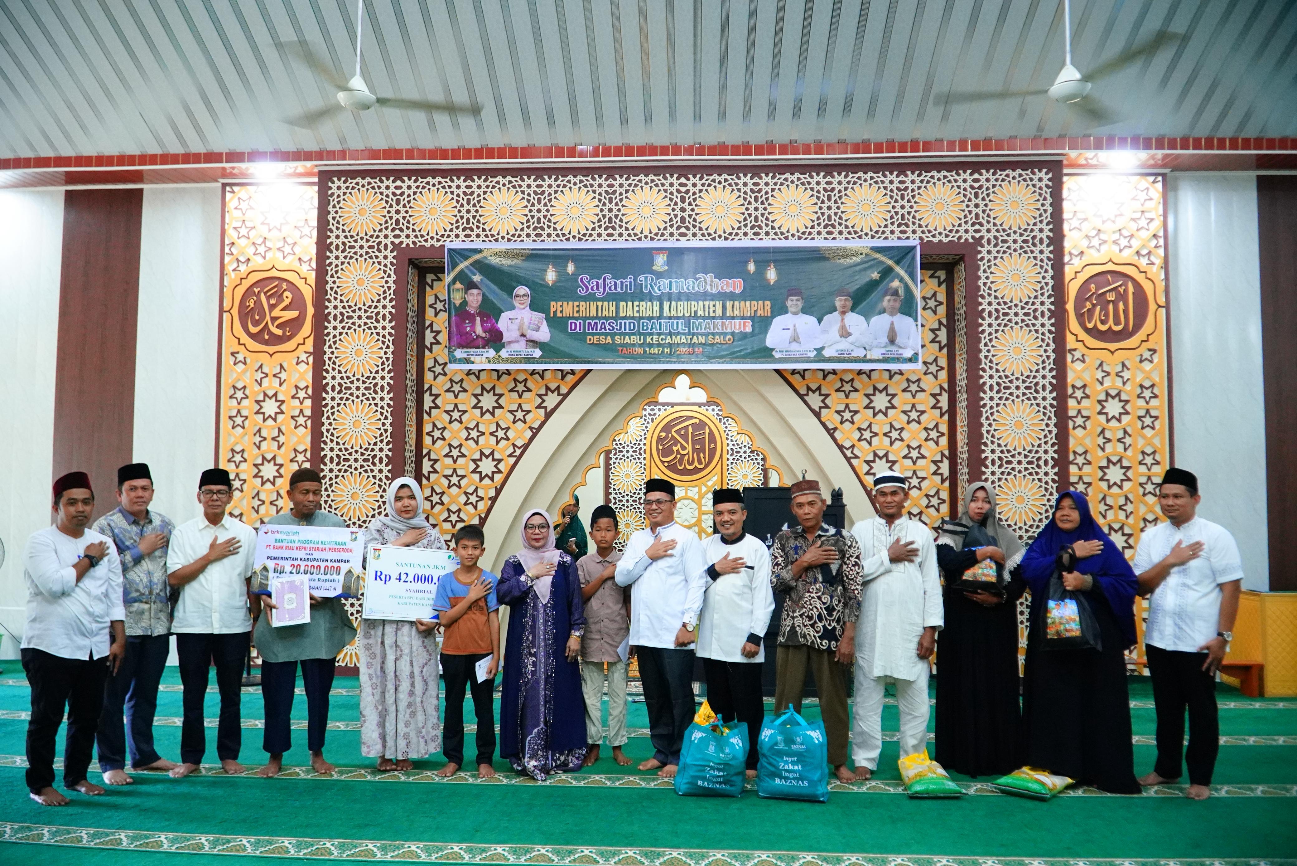 Wakil Bupati Kampar Komit Lestarikan Adat istiadat, Budaya, Dan kuliner khas daerah Serta Bangun 350 Unit RLH Tahun 2026.