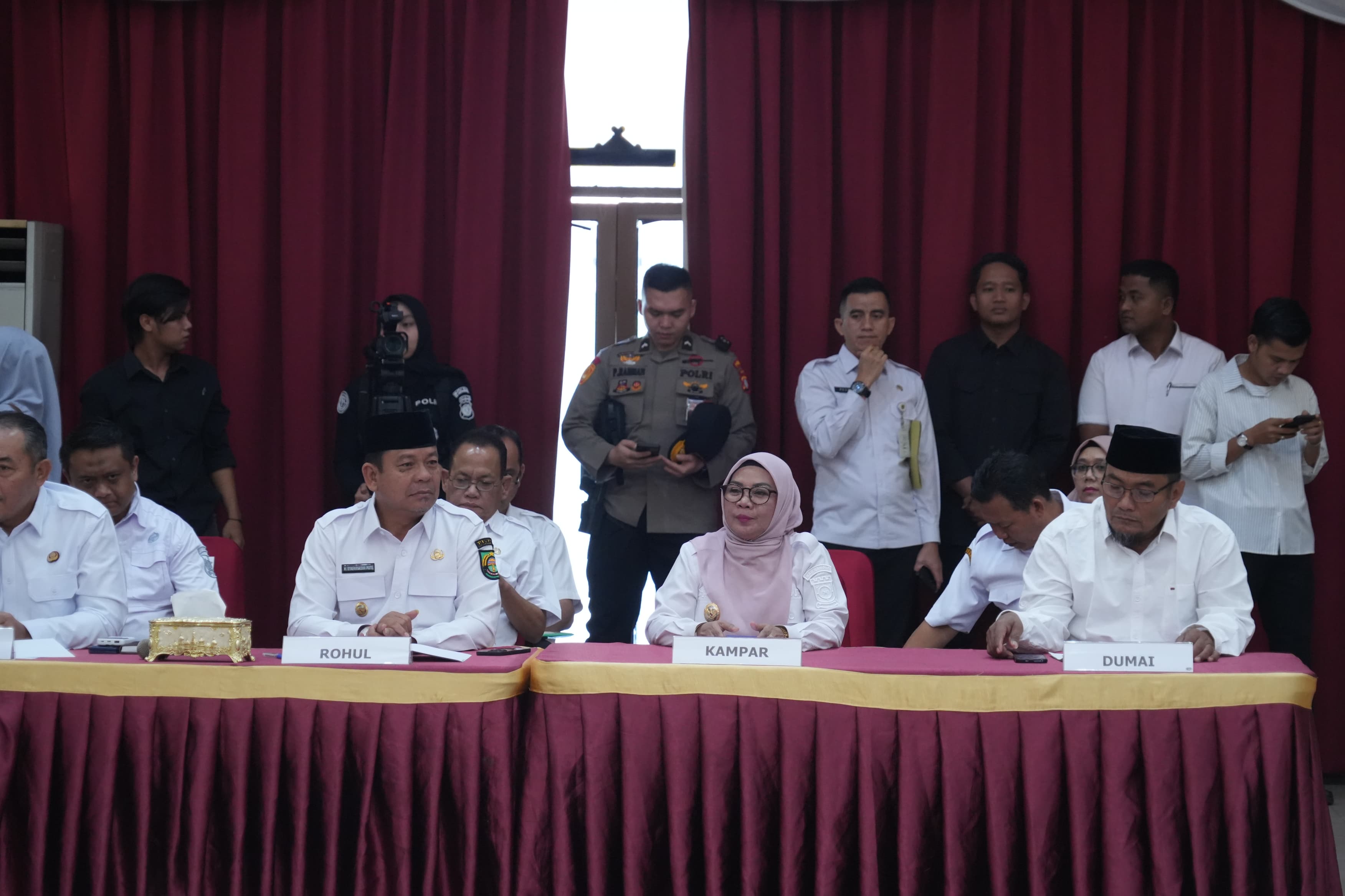 Wakil Bupati Kampar Tegaskan Siap Dukung Langkah-Langkah Pengendalian Inflasi Dan Menjaga Stabilitas Harga bahan Pokok Di Kabupaten Kampar