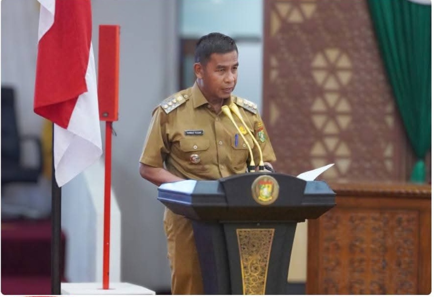 Bupati Kampar Ahmad Yuzar Sampaikan LKPJ 2025