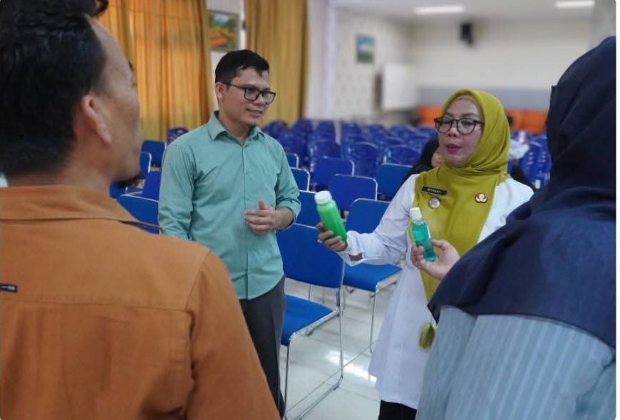 Wabup Misharti Tinjau Kesiapan Pelatihan Produksi Sabun dan Minyak di Polkam